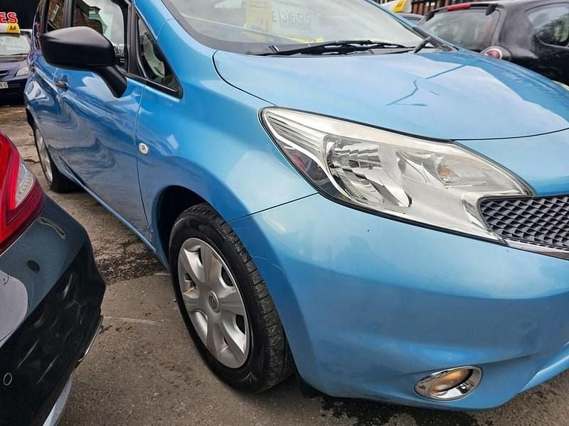 Used Nissan Note S 90 HP (66 kW) 2014 Blue Hatchback