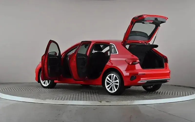 Used Audi A3 Sportback Sport 150 HP (110 kW) 2023 Red Hatchback
