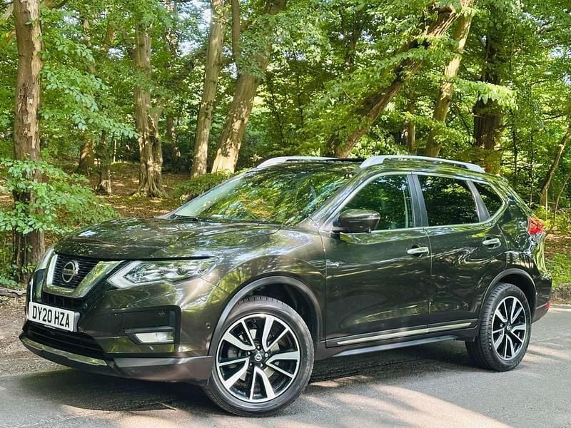 Green Used 2020 Nissan X-Trail Tekna SUV | £12,389 (Fair price) - Image 1/4