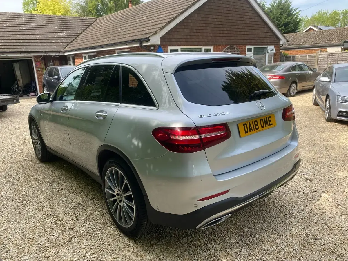 Used Mercedes GLC220 AMG Line Premium 2018 Silver Estate