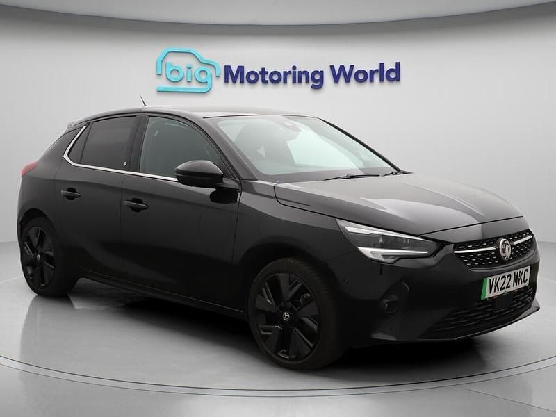 Black Used 2022 Vauxhall Corsa-e Elite Hatchback | £10,900 (Fair price) - Image 1/4