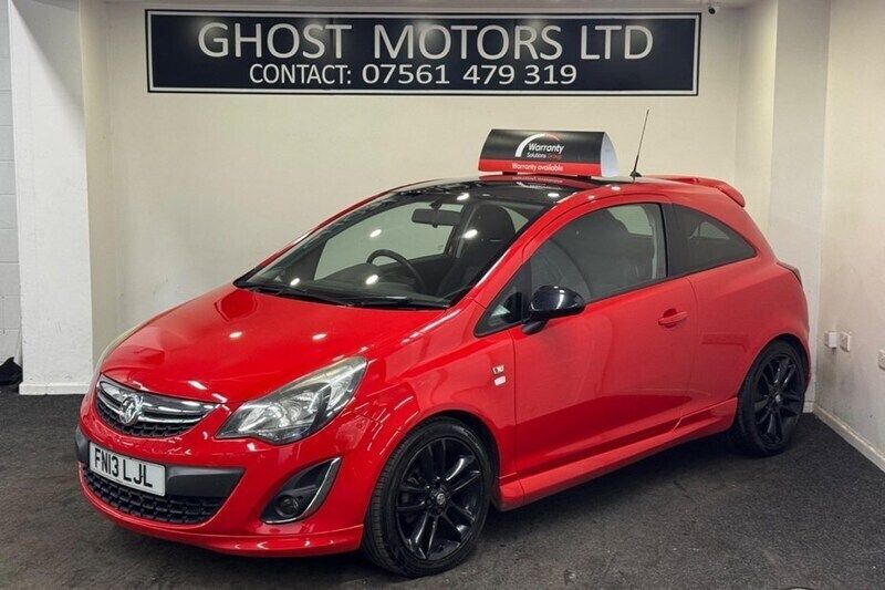 Red Used 2013 Vauxhall Corsa Edition Hatchback | £2,995 (Super price) - Image 1/1