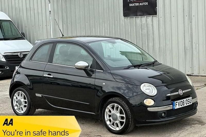 Used Fiat 500 Sport 69 HP (50 kW) 2008 Black Hatchback