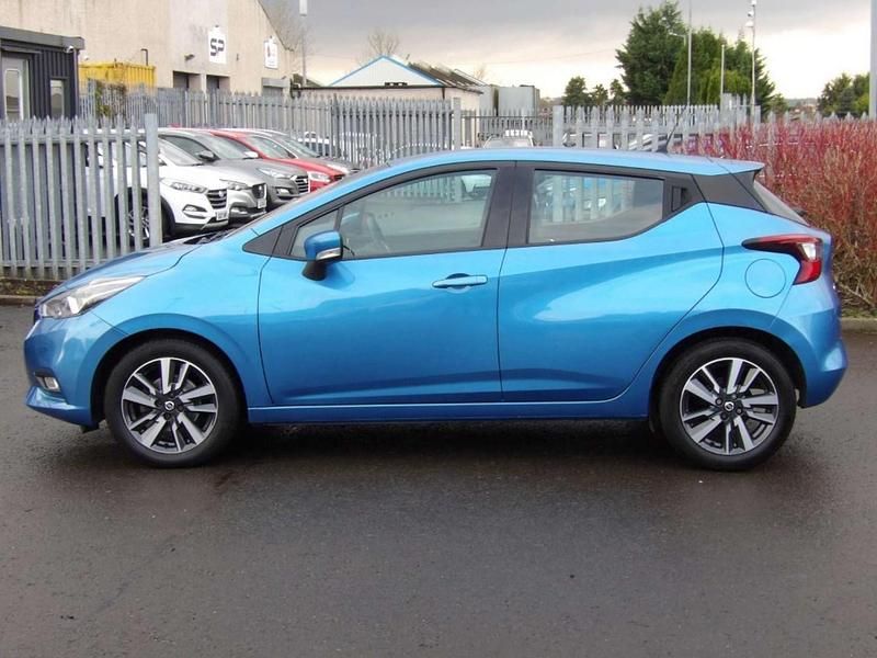 Used Nissan Micra Acenta 2017 Blue Hatchback