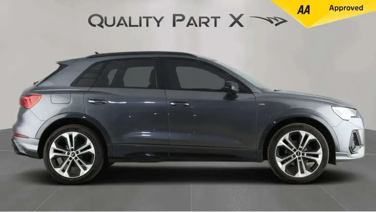 Used Audi Q3 Black Edition 150 HP (110 kW) 2022 Grey SUV