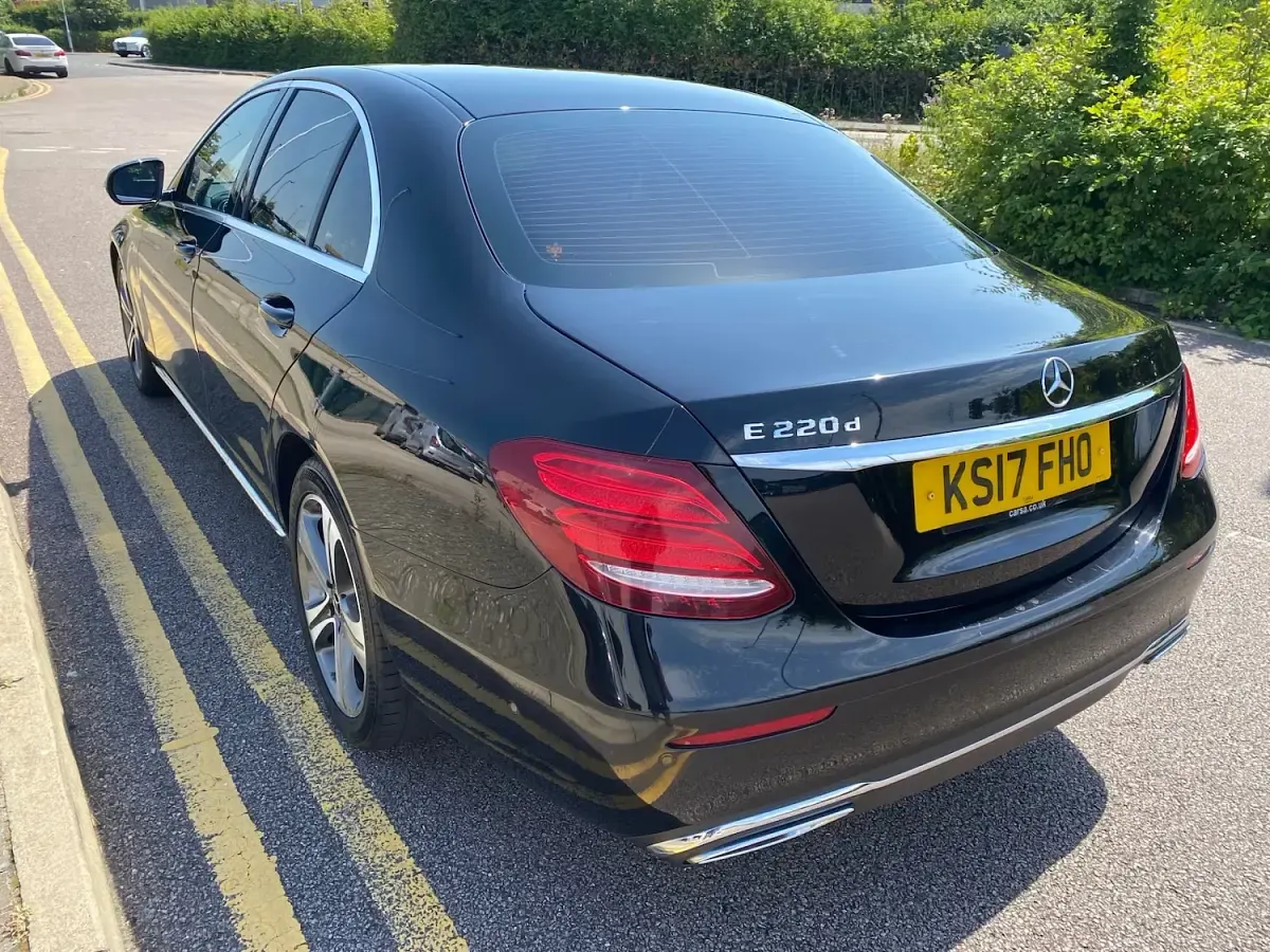 Used Mercedes E220 SE 191 HP (140 kW) 2017 Black Sedan