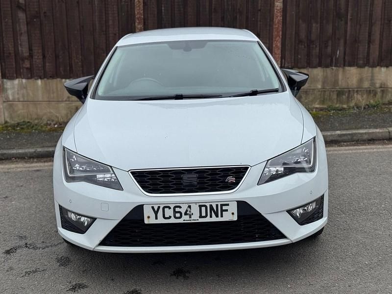 Used Seat Leon FR 2014 White Hatchback