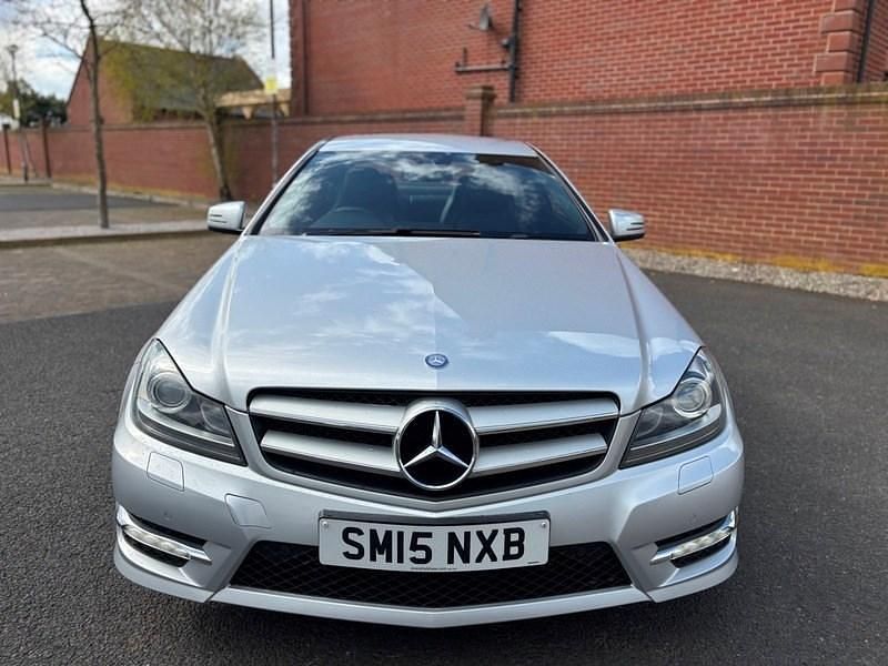 Used Mercedes C220 Sport Edition 2015 Silver Coupe