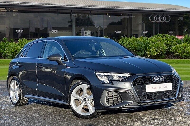 Grey Used 2023 Audi A3 S-Line Hatchback | £22,990 (Fair price) - Image 1/4