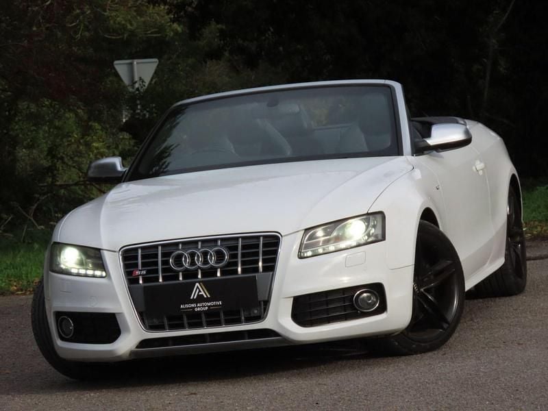 White Used 2012 Audi S5 Cabriolet Cabriolet | £11,494 - Image 1/4