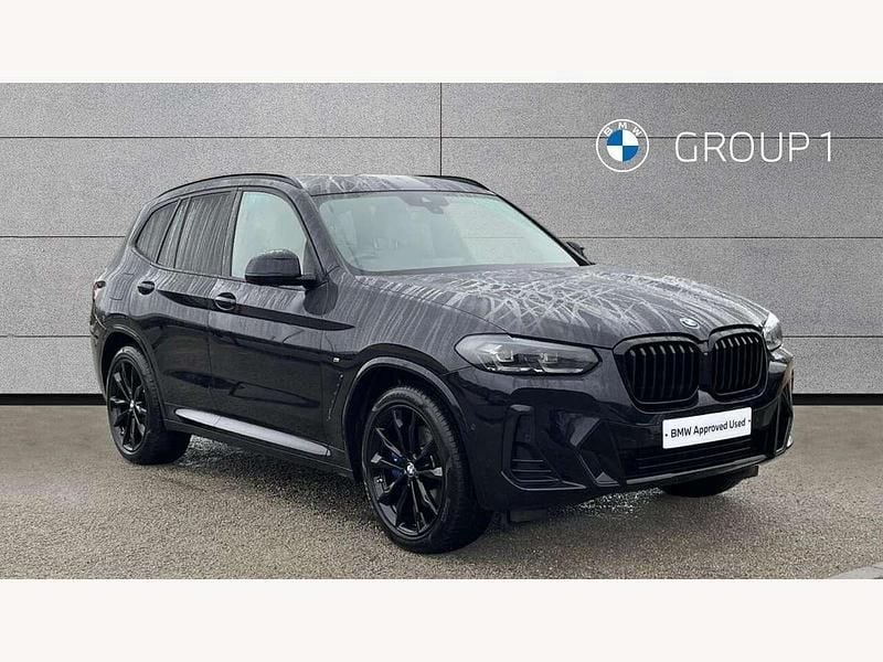 Black Used 2022 BMW X3 M Sport SUV | £30,495 (A bit pricey) - Image 1/4