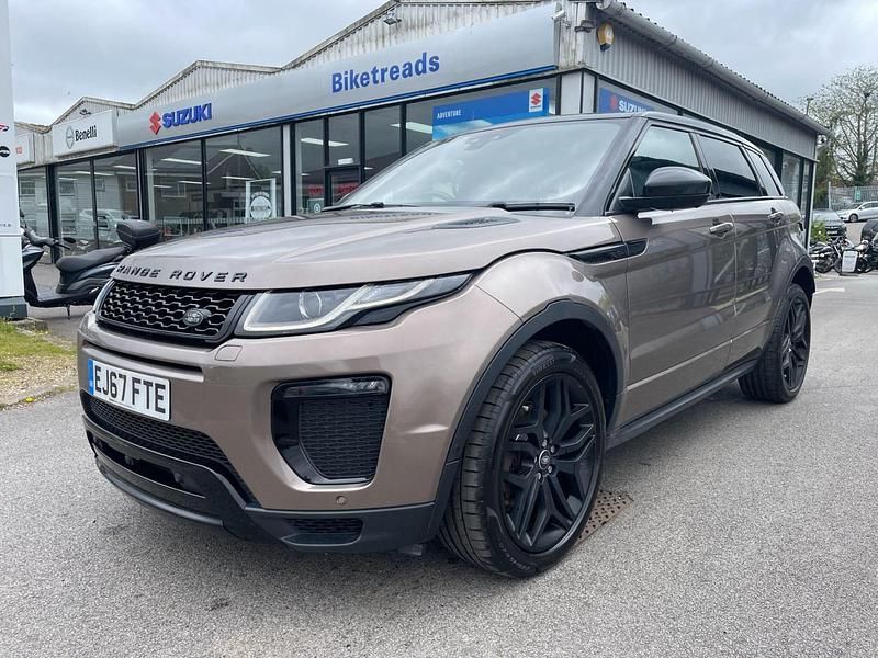 Begagnad Land Rover Range Rover evoque HSE Dynamic 2017 Brun Kombi