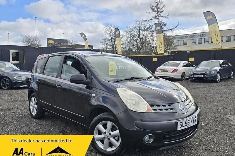 Used Nissan Note SE 87 HP (63 kW) 2006 Black Hatchback