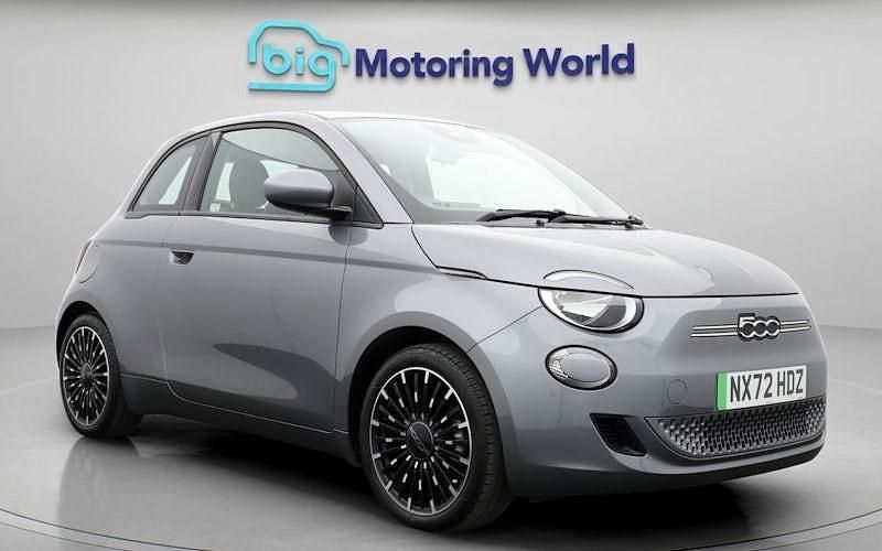 Used Fiat 500e Icon 86 kW (118 HP) 2022 Grey Hatchback