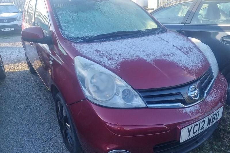 Red Used 2012 Nissan Note N-TEC MPV | £1,000 (Good price) - Image 1/1