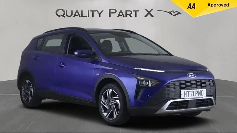 Blue Used 2022 Hyundai Bayon SE SUV | £9,650 (Fair price) - Image 1/4