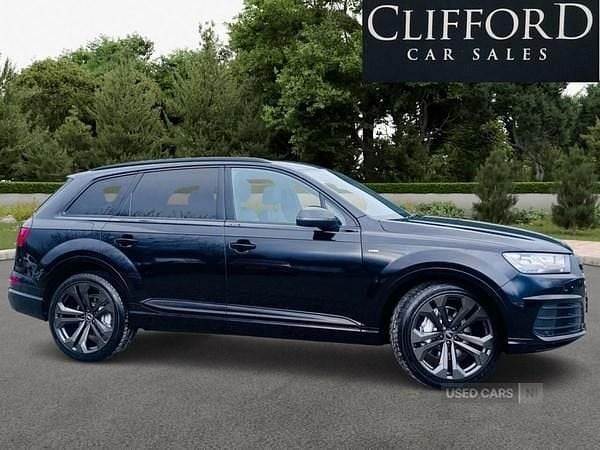 Used Audi Q7 S-Line 272 HP (200 kW) 2017 Black SUV