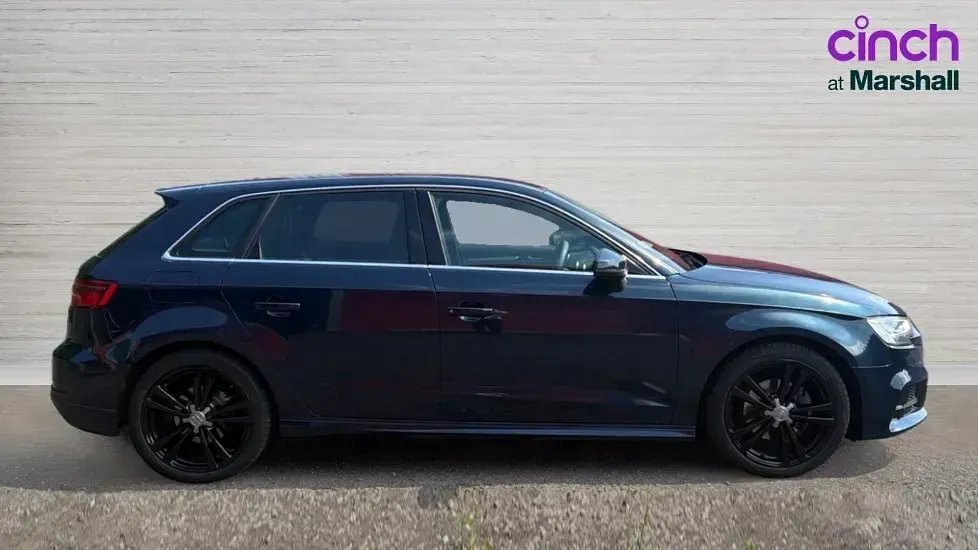 Used Audi A3 S-Line 150 HP (110 kW) 2016 Blue