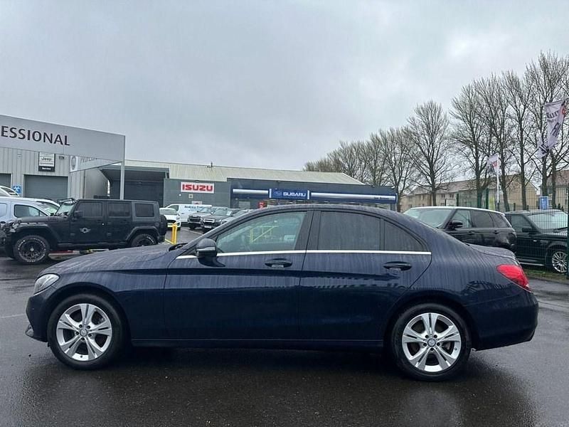 Begagnad Mercedes C200 Executive 184 HK (135 kW) 2016 Blå Sedan