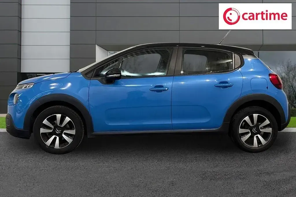 Used Citroën C3 Feel 83 HP (61 kW) 2020 Blue Hatchback