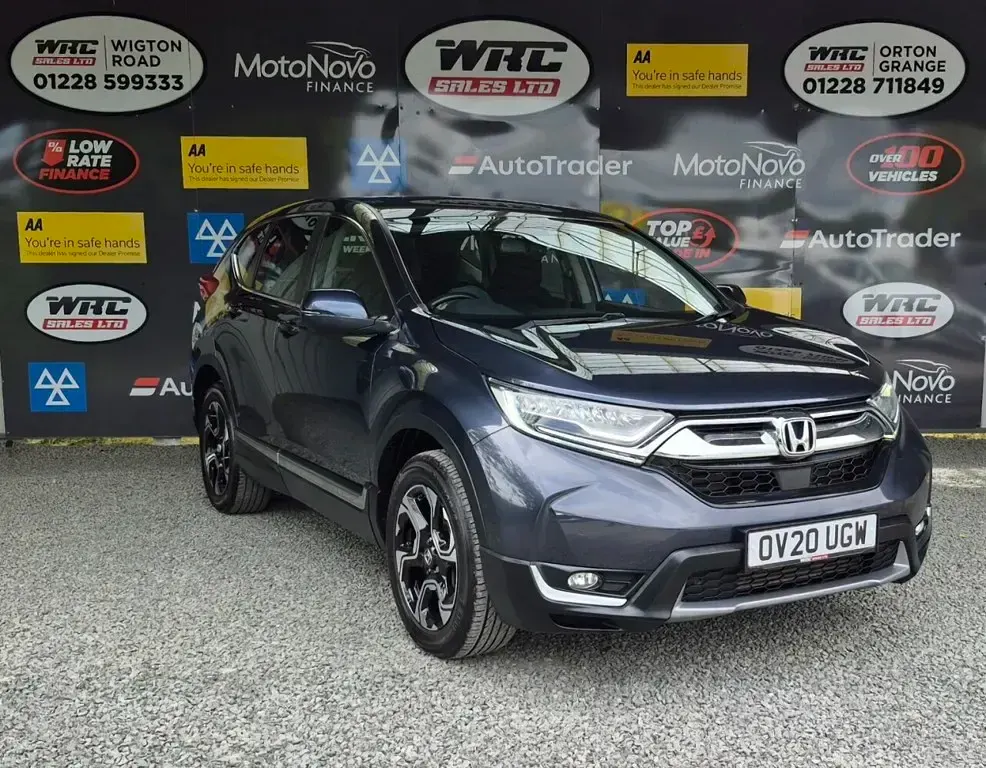 Used Honda CR-V SE 190 HP (139 kW) 2020 Blue SUV