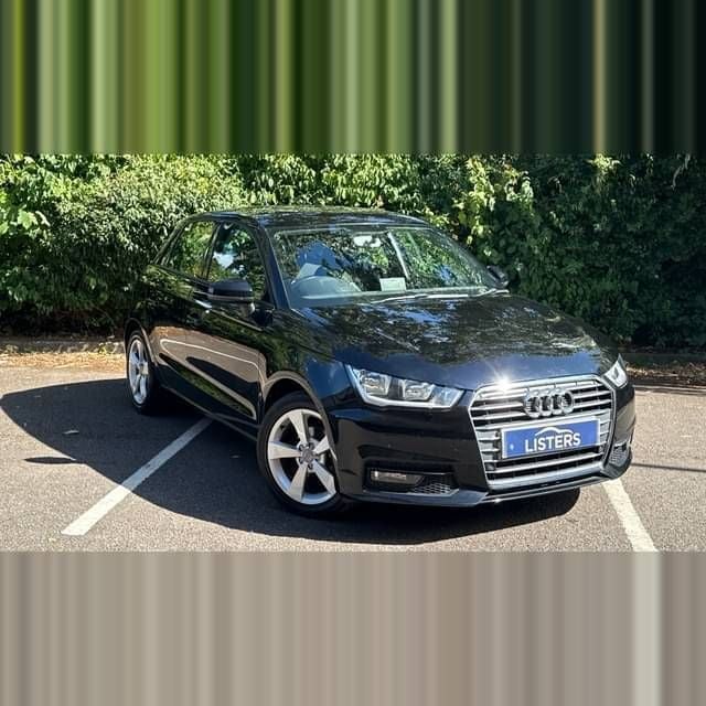 Metallic mythos black Used 2016 Audi A1 Sportback Sport Hatchback | £9,950 (Fair price) - Image 1/4