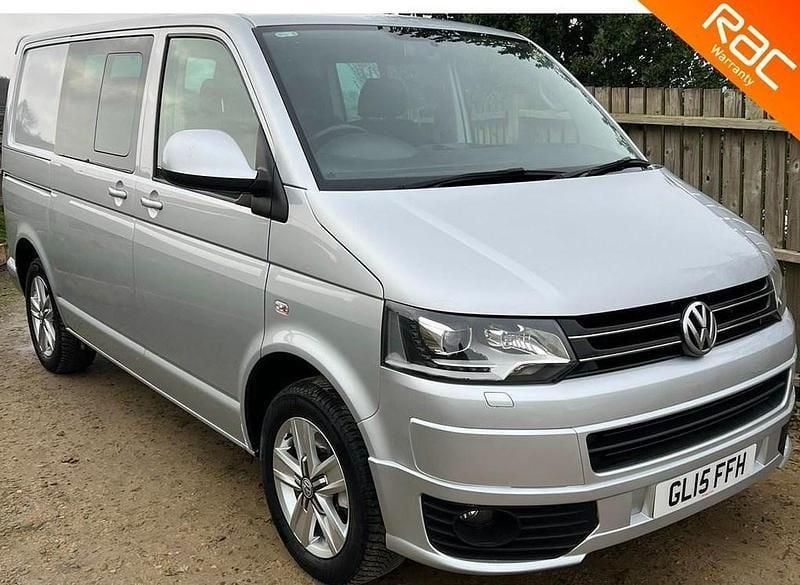 Silver Used 2015 VW T5 Highline Van | £17,995 (Fair price) - Image 1/3