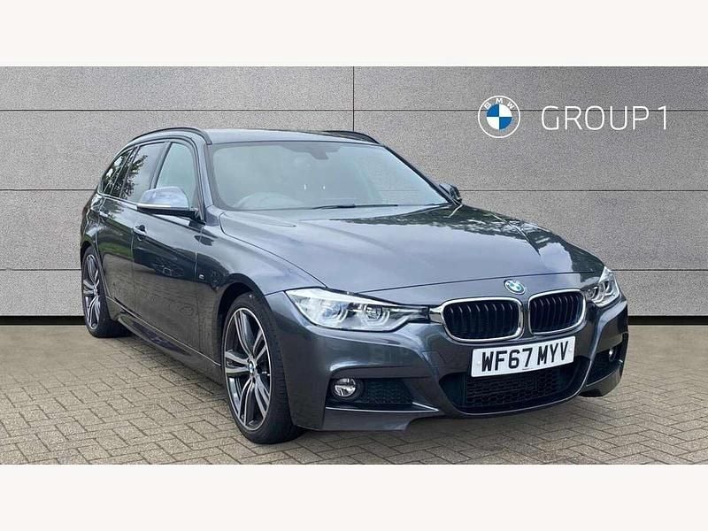 Grey Used 2017 BMW 320 M Sport Estate | £16,495 (Fair price) - Image 1/4