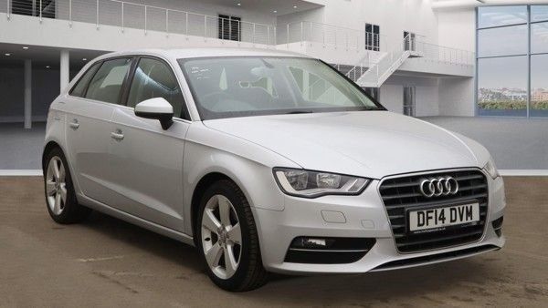 Silver Used 2014 Audi A3 Sportback Sport Hatchback | £9,000 (Good price) - Image 1/1