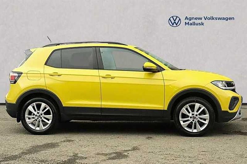 Used VW T-Cross Match 115 HP (84 kW) 2024 Yellow SUV