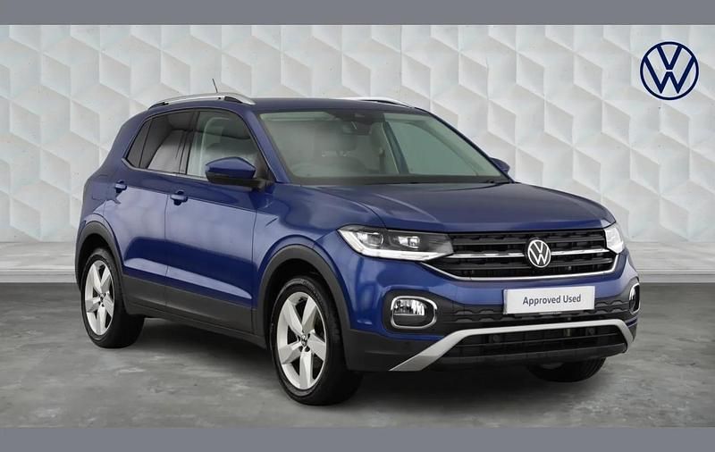 Used VW T-Cross SEL 110 HP (80 kW) 2023 Blue SUV