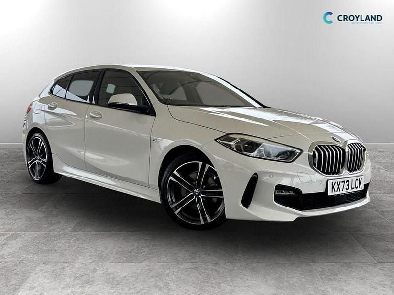 Used BMW 118 M Sport 136 HP (100 kW) 2023 White Hatchback