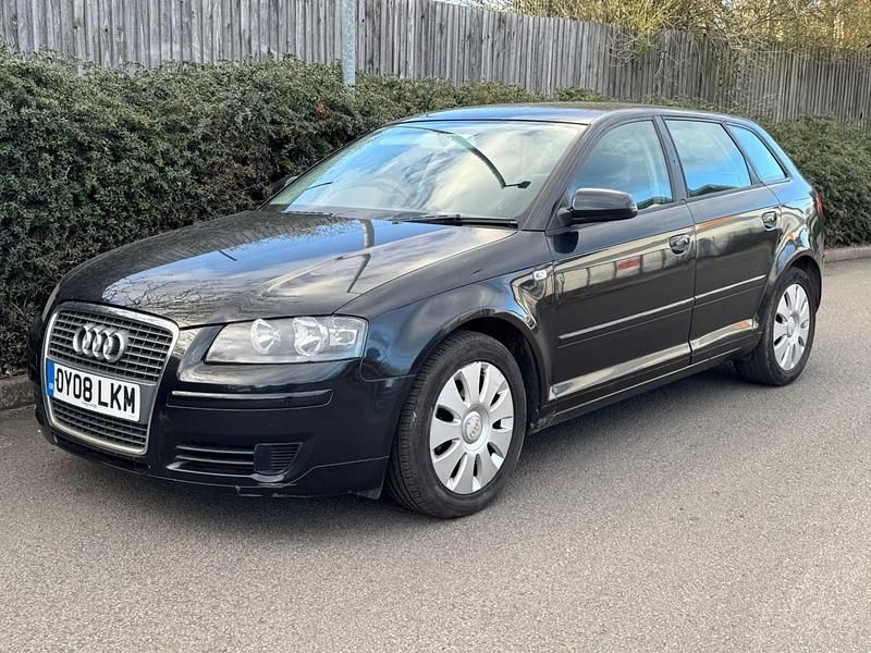Black Used 2008 Audi A3 Hatchback | £1,695 (Good price) - Image 1/4