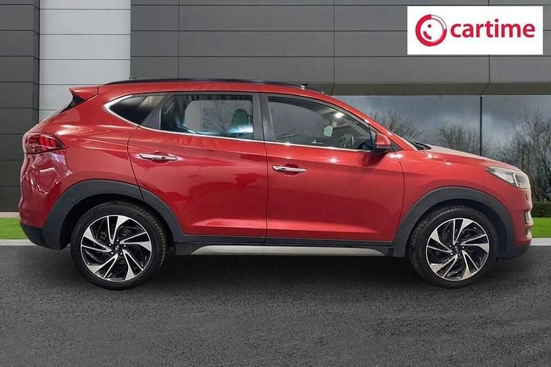 Used Hyundai Tucson Premium SE 177 HP (130 kW) 2019 Red SUV