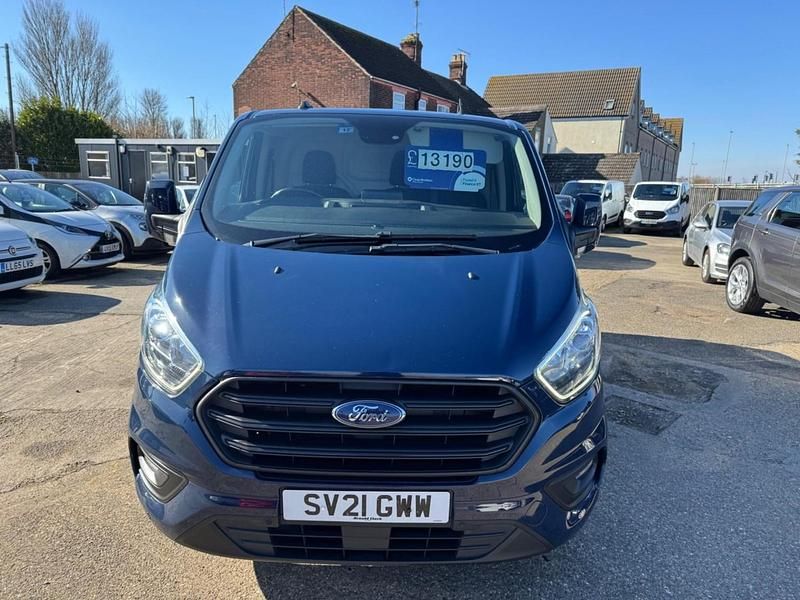 Used Ford Transit Custom Trend 105 HP (77 kW) 2021 Blue Van