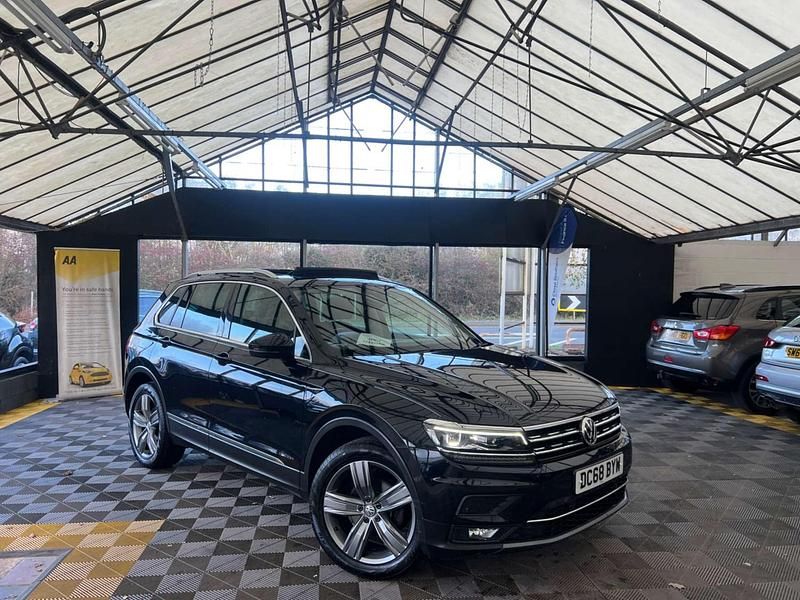 Black Used 2019 VW Tiguan SEL SUV | £16,200 (Good price) - Image 1/4