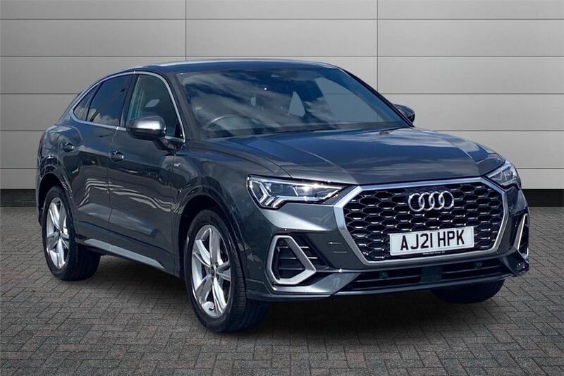 Grey Used 2021 Audi Q3 S-Line SUV | £29,150 (A bit pricey) - Image 1/4