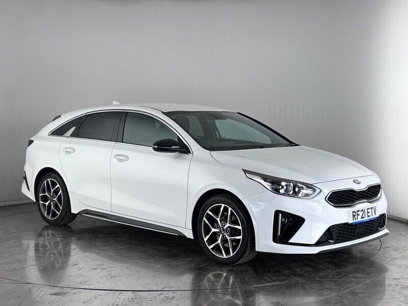 White Used 2021 Kia ProCeed GT-Line Hatchback | £12,450 (Good price) - Image 1/3