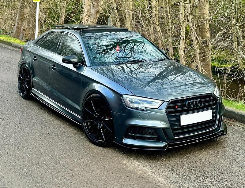 Used Audi S3 Black Edition 406 HP (298 kW) 2017 Grey Sedan