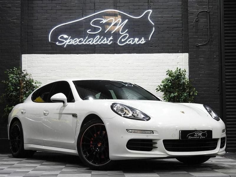 White Used 2013 Porsche Panamera Hatchback | £15,990 (Fair price) - Image 1/4