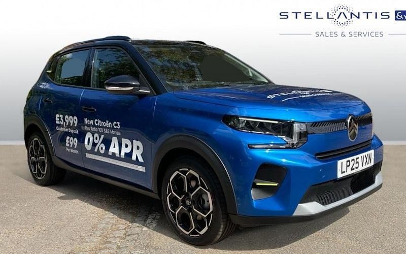 Black New 2025 Citroën C3 Hatchback | £16,666 (Fair price) - Image 1/4