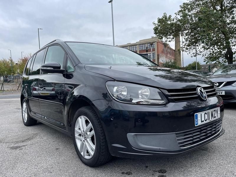 Black Used 2011 VW Touran SE MPV | £3,695 (Good price) - Image 1/4