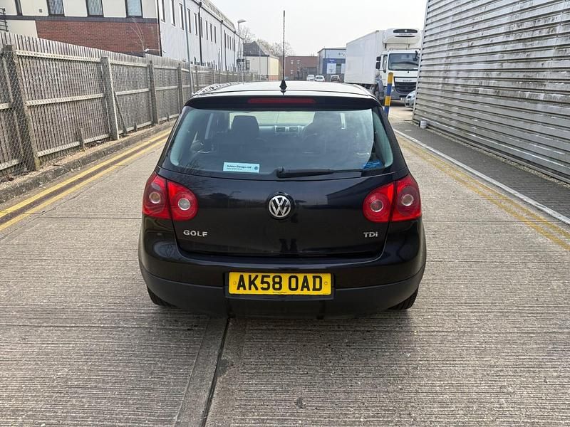 Used VW Golf VI Match 2008 Black Hatchback