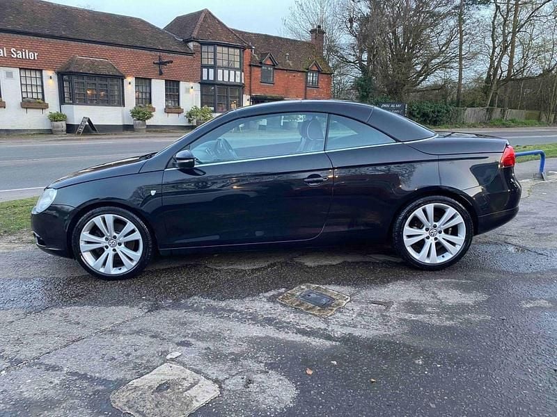 Used VW Eos Individual 140 HP (102 kW) 2009 Black Cabriolet