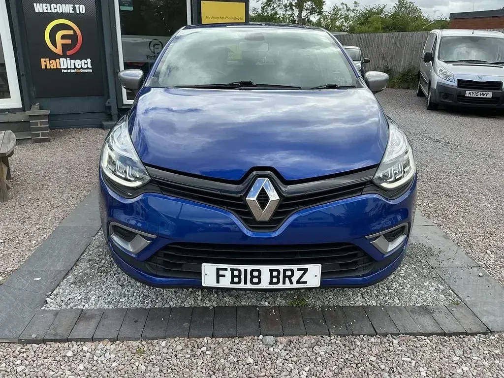 Used Renault Clio GT-Line 90 HP (66 kW) 2018 Blue Hatchback