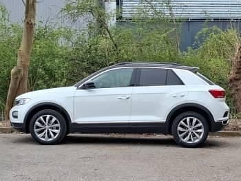 Used VW T-Roc Design 115 HP (84 kW) 2019 White SUV