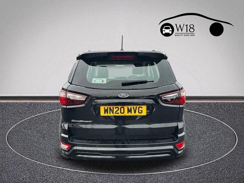 Used Ford Ecosport ST-Line 125 HP (91 kW) 2020 Black SUV