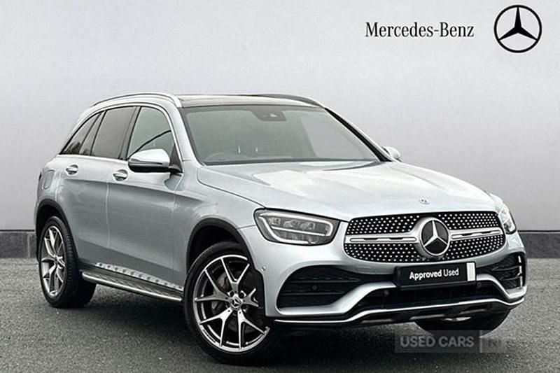 Used Mercedes GLC300 AMG Line Premium 245 HP (180 kW) 2022 Silver Estate