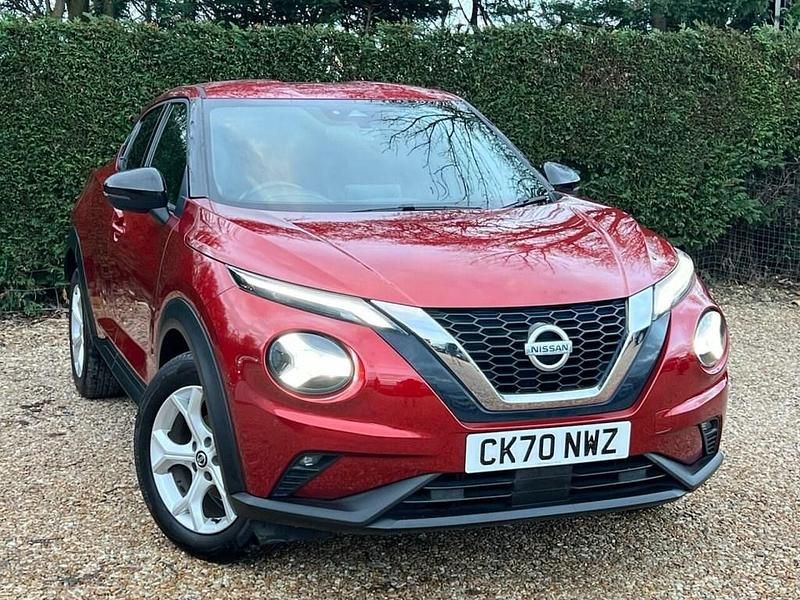 Used Nissan Juke N-Connecta 114 HP (83 kW) 2020 Red SUV