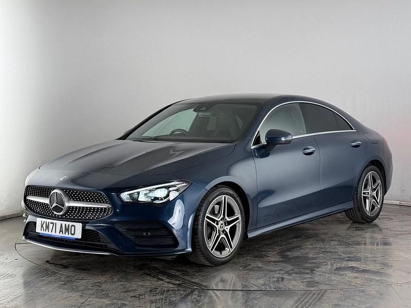 Used Mercedes CLA200 AMG Line Premium 2021 Blue Coupe
